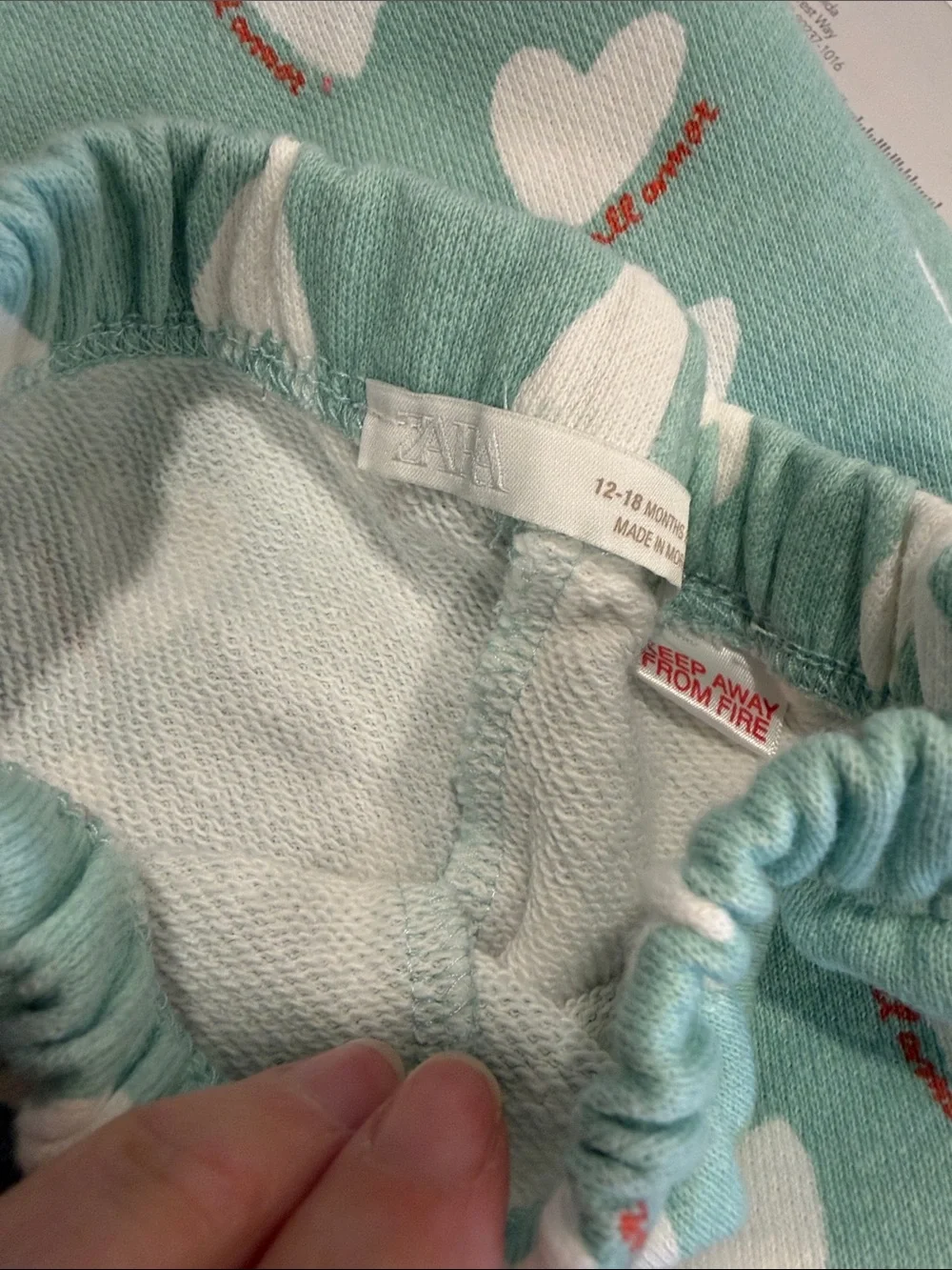 Zara Mint Green Heart Set